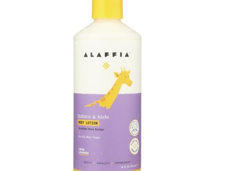 Alaffia - Kids Lotion Lemon & Lavender - 1 Each -16 Fz Cheap