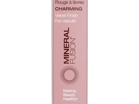 Mineral Fusion - Mkup Lipstick Charming - 1 Each-.137 Oz Online now