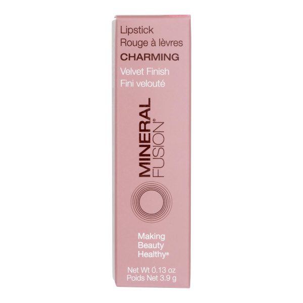 Mineral Fusion - Mkup Lipstick Charming - 1 Each-.137 Oz Online now