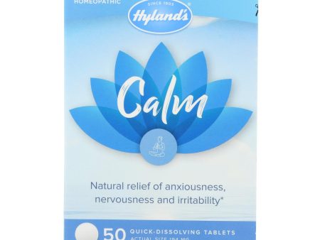 Hylands Homeopathic - Calm Tablets - 1 Each - 50 Tab For Cheap