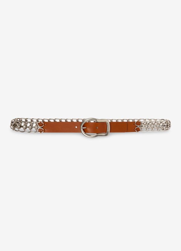 Chain-link camel belt Hot on Sale