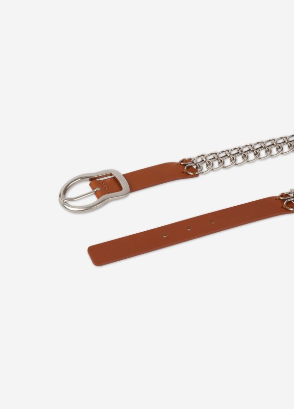 Chain-link camel belt Hot on Sale